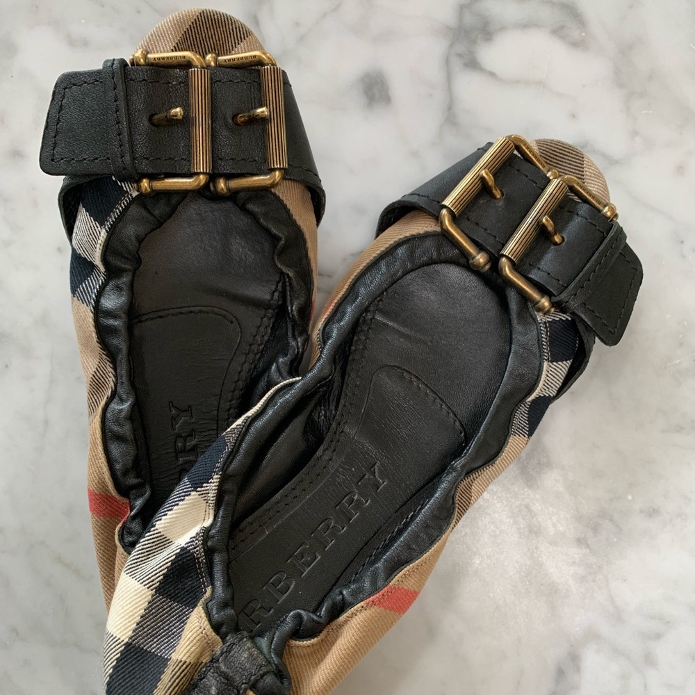 Burberry Classic Checkered Flats